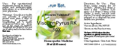 Viscum Pyrus Rk30x (Viscum Pyrus Rk 30x 20 mL Final V1 2 9 2023 Compressed)